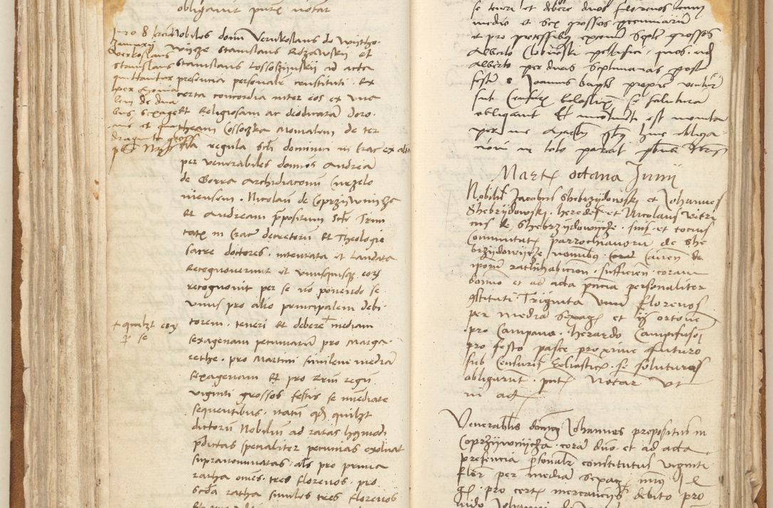 Zdjęcie nr 125 dla obiektu archiwalnego: [Acta] obligation[um] coram reverendo p[atre] domino Johanne de Starzechouicze decretor[um] doctore, scolastico Visl[i]ciensi, canonico et in spirituali[bus] vicario generali Crac[oviensi] ad annum Domini m[ille]simum quingentesimum [quartum], indicione septim[a], [pon]tificatus sancti[ssimi in] Christo patris [domini nostri] domini Julii divina pro[vi]dencia pape secundi, anno primo feliciter i[nci]piunt.