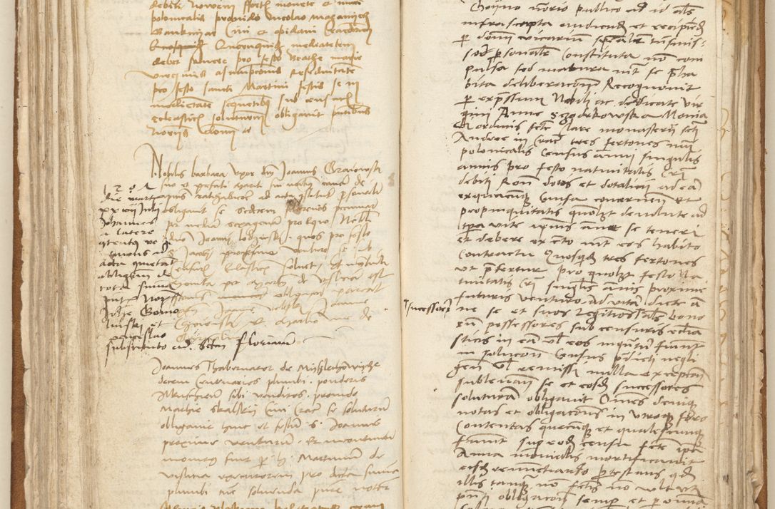 Zdjęcie nr 120 dla obiektu archiwalnego: [Acta] obligation[um] coram reverendo p[atre] domino Johanne de Starzechouicze decretor[um] doctore, scolastico Visl[i]ciensi, canonico et in spirituali[bus] vicario generali Crac[oviensi] ad annum Domini m[ille]simum quingentesimum [quartum], indicione septim[a], [pon]tificatus sancti[ssimi in] Christo patris [domini nostri] domini Julii divina pro[vi]dencia pape secundi, anno primo feliciter i[nci]piunt.