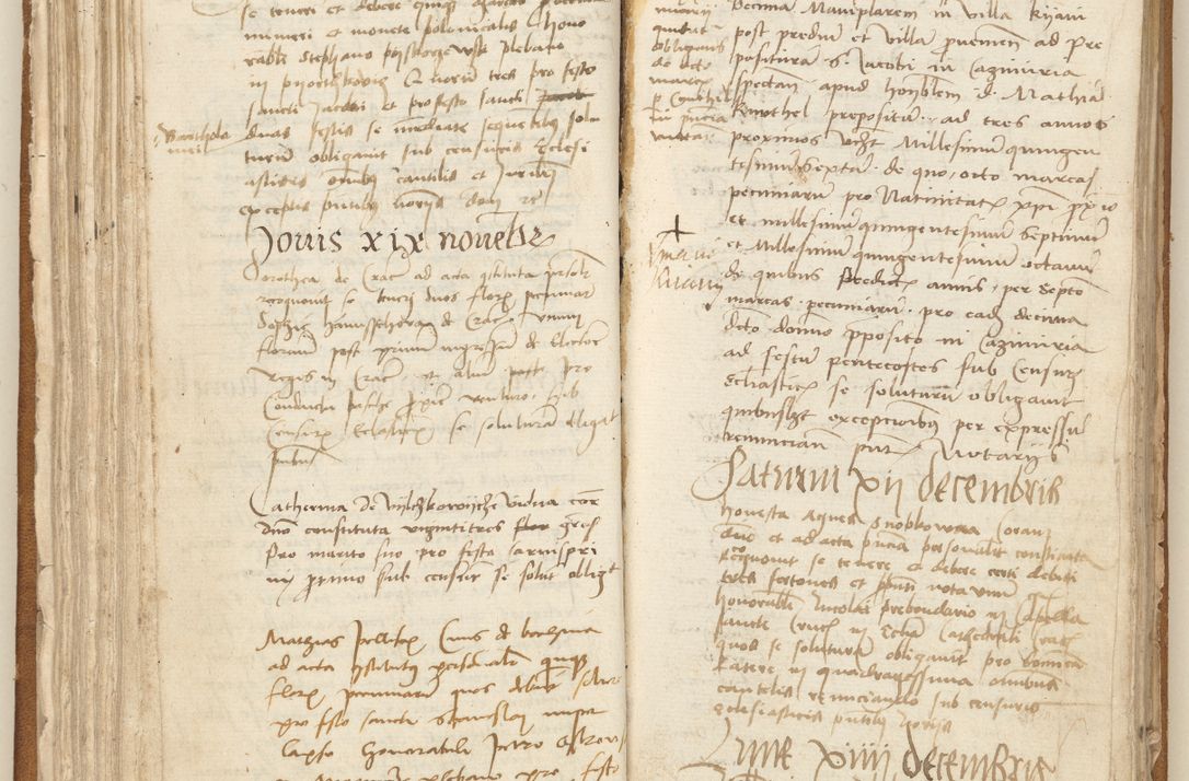 Zdjęcie nr 97 dla obiektu archiwalnego: [Acta] obligation[um] coram reverendo p[atre] domino Johanne de Starzechouicze decretor[um] doctore, scolastico Visl[i]ciensi, canonico et in spirituali[bus] vicario generali Crac[oviensi] ad annum Domini m[ille]simum quingentesimum [quartum], indicione septim[a], [pon]tificatus sancti[ssimi in] Christo patris [domini nostri] domini Julii divina pro[vi]dencia pape secundi, anno primo feliciter i[nci]piunt.