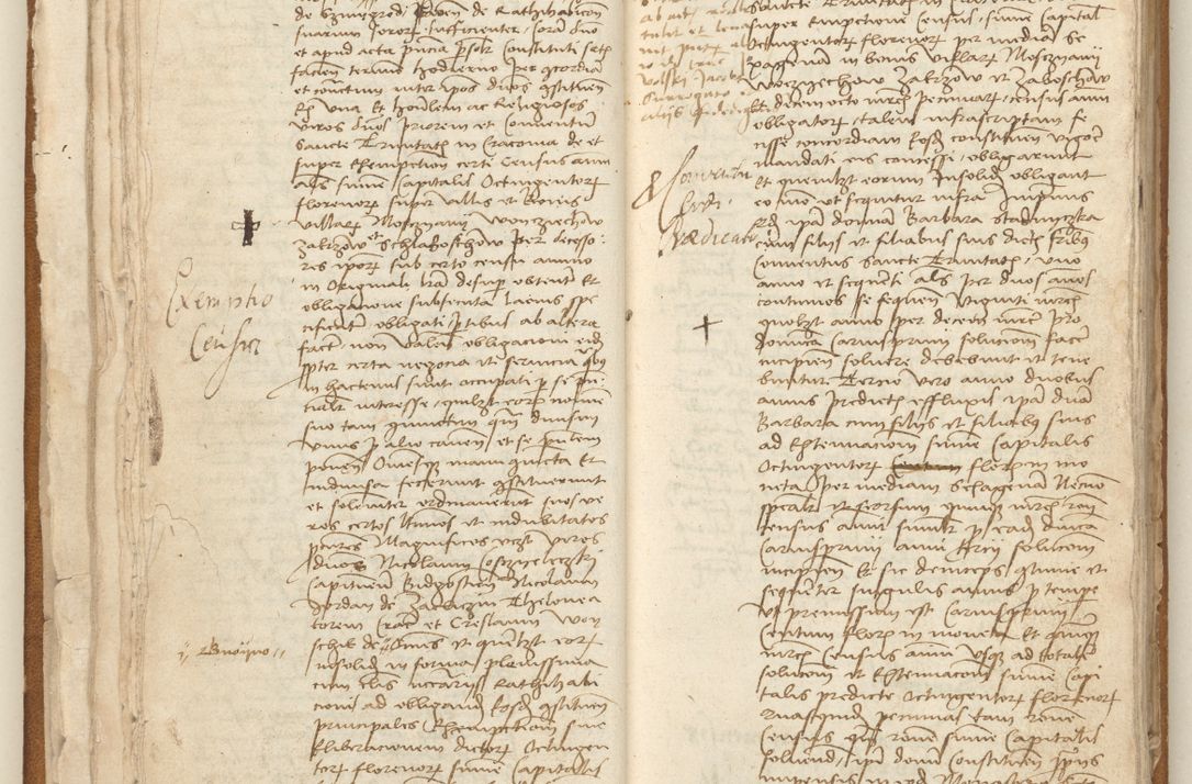 Zdjęcie nr 42 dla obiektu archiwalnego: [Acta] obligation[um] coram reverendo p[atre] domino Johanne de Starzechouicze decretor[um] doctore, scolastico Visl[i]ciensi, canonico et in spirituali[bus] vicario generali Crac[oviensi] ad annum Domini m[ille]simum quingentesimum [quartum], indicione septim[a], [pon]tificatus sancti[ssimi in] Christo patris [domini nostri] domini Julii divina pro[vi]dencia pape secundi, anno primo feliciter i[nci]piunt.