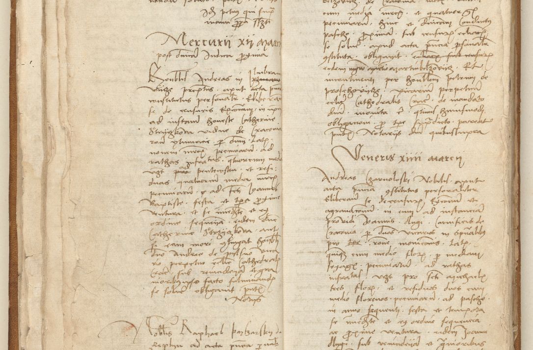 Zdjęcie nr 37 dla obiektu archiwalnego: [Acta] obligation[um] coram reverendo p[atre] domino Johanne de Starzechouicze decretor[um] doctore, scolastico Visl[i]ciensi, canonico et in spirituali[bus] vicario generali Crac[oviensi] ad annum Domini m[ille]simum quingentesimum [quartum], indicione septim[a], [pon]tificatus sancti[ssimi in] Christo patris [domini nostri] domini Julii divina pro[vi]dencia pape secundi, anno primo feliciter i[nci]piunt.