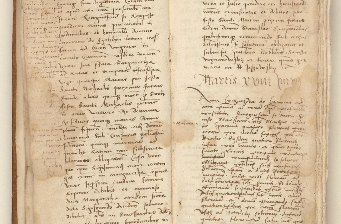 Zdjęcie nr 10 dla obiektu archiwalnego: [Acta] obligation[um] coram reverendo p[atre] domino Johanne de Starzechouicze decretor[um] doctore, scolastico Visl[i]ciensi, canonico et in spirituali[bus] vicario generali Crac[oviensi] ad annum Domini m[ille]simum quingentesimum [quartum], indicione septim[a], [pon]tificatus sancti[ssimi in] Christo patris [domini nostri] domini Julii divina pro[vi]dencia pape secundi, anno primo feliciter i[nci]piunt.