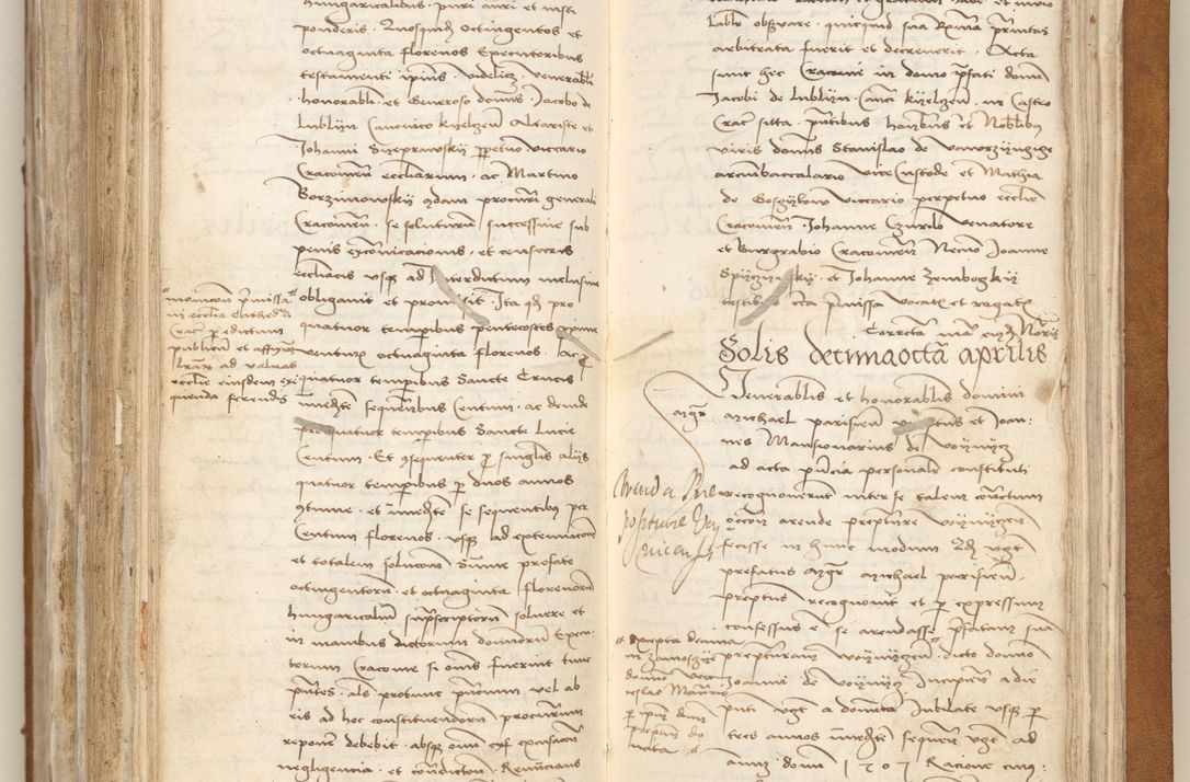 Zdjęcie nr 424 dla obiektu archiwalnego: [Acta obligationum officialia coram Johanne de Starzechowicze]