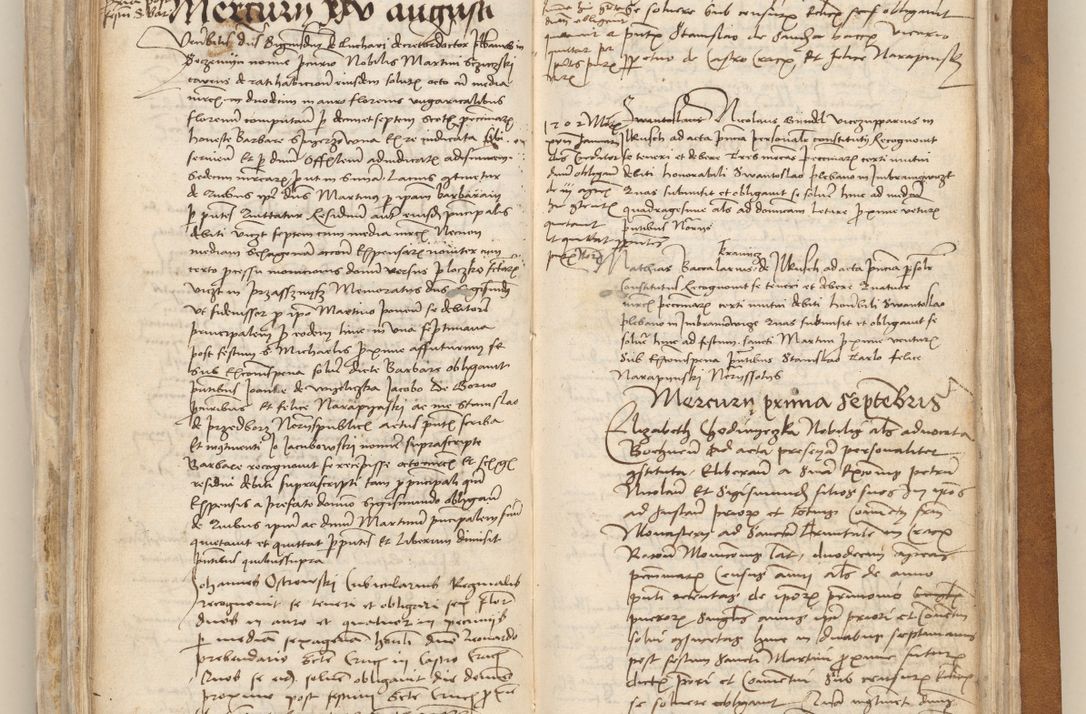 Zdjęcie nr 394 dla obiektu archiwalnego: [Acta obligationum officialia coram Johanne de Starzechowicze]