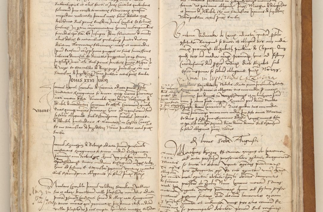 Zdjęcie nr 392 dla obiektu archiwalnego: [Acta obligationum officialia coram Johanne de Starzechowicze]