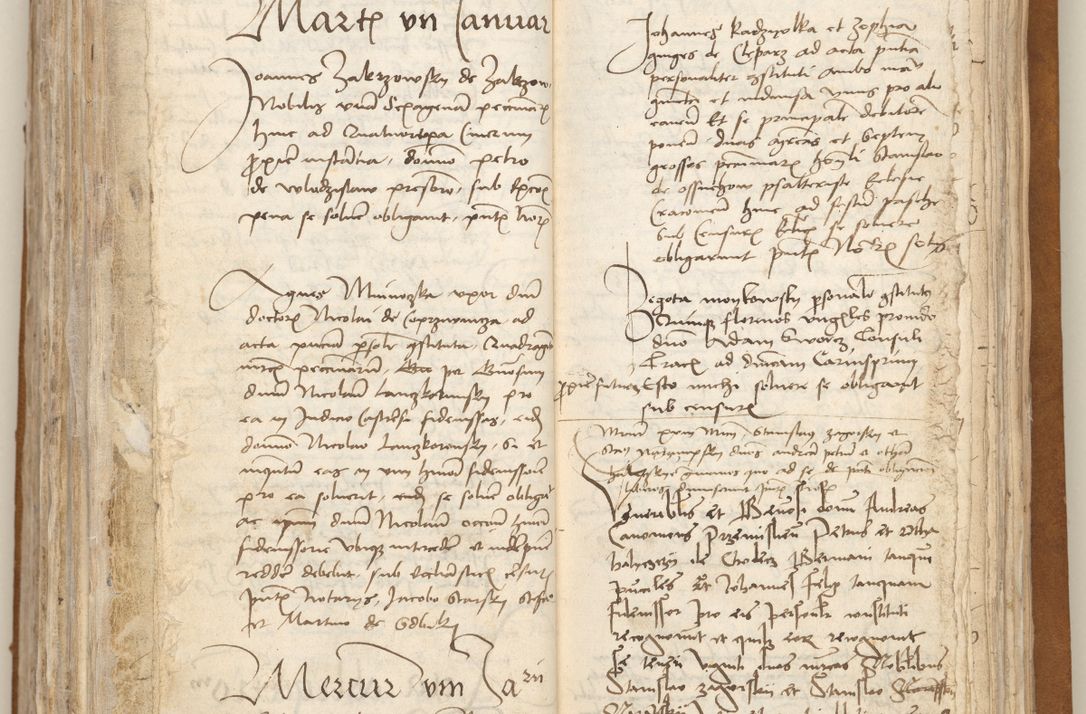 Zdjęcie nr 318 dla obiektu archiwalnego: [Acta obligationum officialia coram Johanne de Starzechowicze]