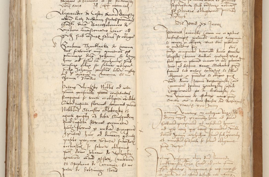 Zdjęcie nr 299 dla obiektu archiwalnego: [Acta obligationum officialia coram Johanne de Starzechowicze]