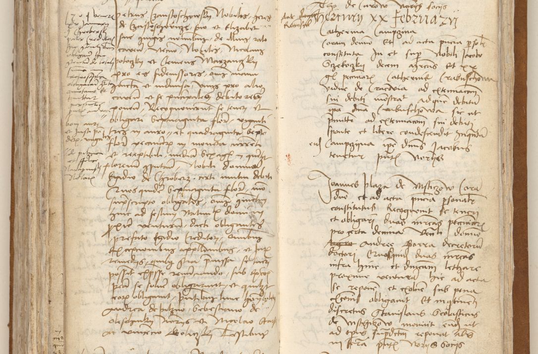 Zdjęcie nr 273 dla obiektu archiwalnego: [Acta obligationum officialia coram Johanne de Starzechowicze]