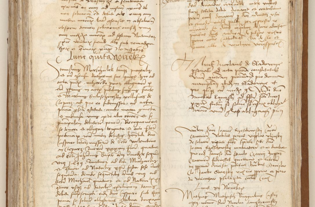 Zdjęcie nr 261 dla obiektu archiwalnego: [Acta obligationum officialia coram Johanne de Starzechowicze]