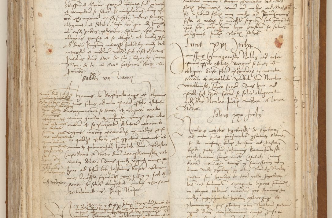 Zdjęcie nr 248 dla obiektu archiwalnego: [Acta obligationum officialia coram Johanne de Starzechowicze]