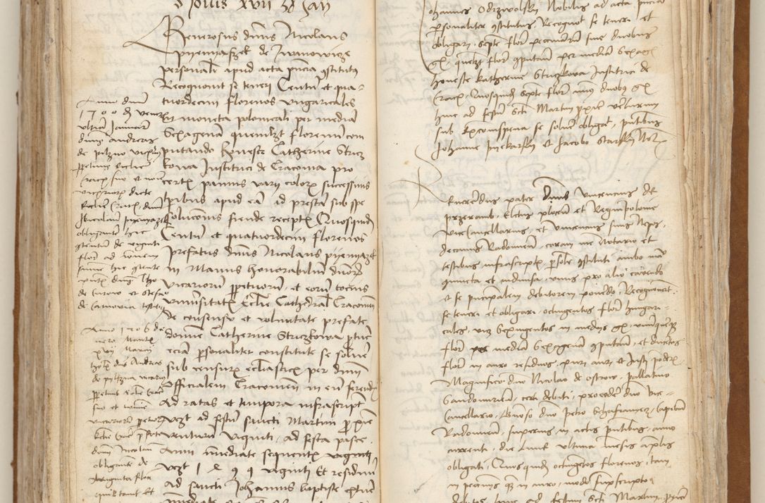 Zdjęcie nr 240 dla obiektu archiwalnego: [Acta obligationum officialia coram Johanne de Starzechowicze]