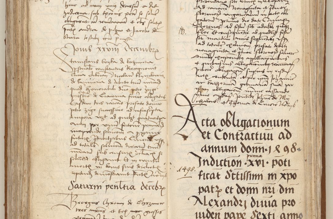 Zdjęcie nr 219 dla obiektu archiwalnego: [Acta obligationum officialia coram Johanne de Starzechowicze]