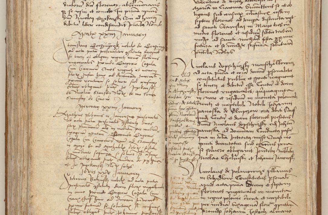 Zdjęcie nr 222 dla obiektu archiwalnego: [Acta obligationum officialia coram Johanne de Starzechowicze]