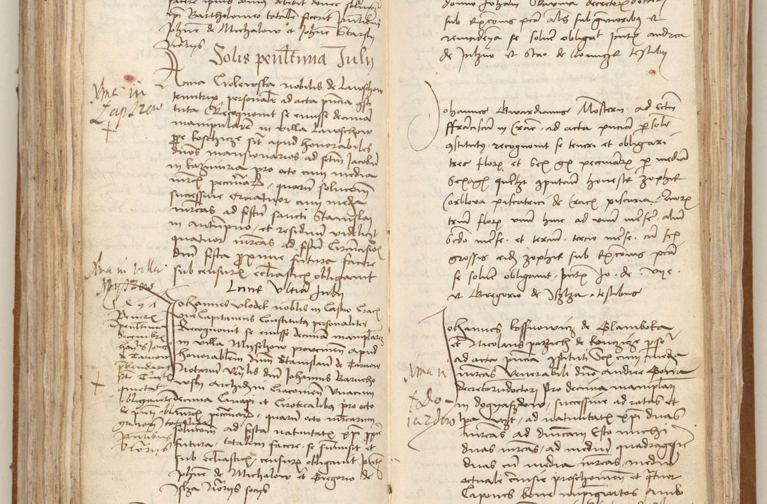 Zdjęcie nr 201 dla obiektu archiwalnego: [Acta obligationum officialia coram Johanne de Starzechowicze]