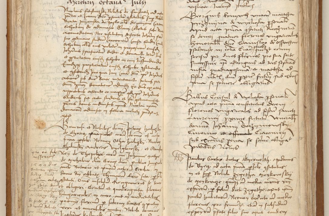 Zdjęcie nr 45 dla obiektu archiwalnego: [Acta obligationum officialia coram Johanne de Starzechowicze]