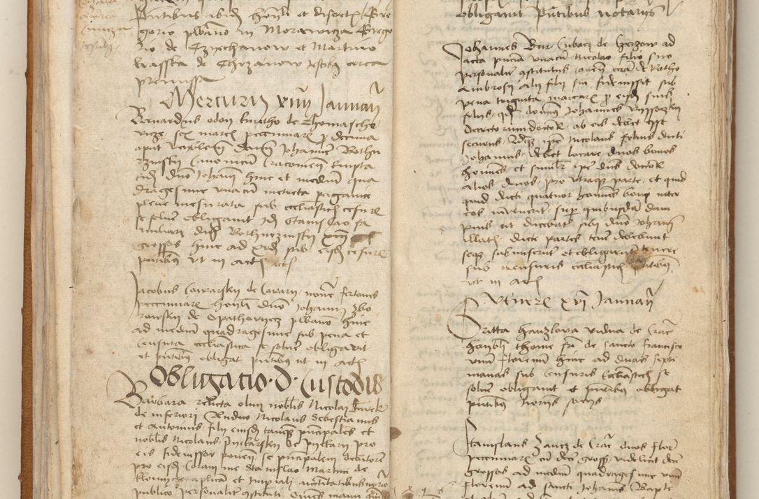 Zdjęcie nr 20 dla obiektu archiwalnego: [Acta obligationum officialia coram Johanne de Starzechowicze]