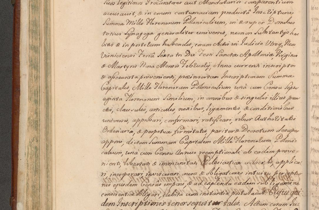 Zdjęcie nr 195 dla obiektu archiwalnego: Acta actorum episcopalium R. D. Casimiri a Łubna Łubiński, episcopi Cracoviensis, ducis Severiae ab anno 1714 ad annum 1719 conscripta. Volumen II