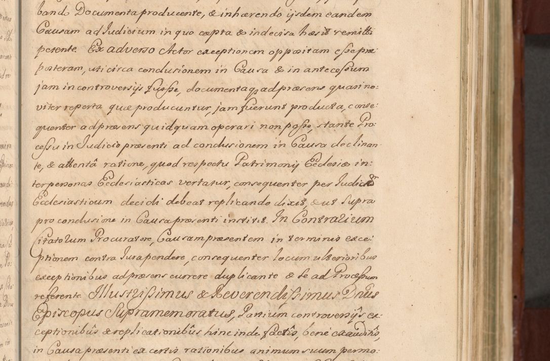Zdjęcie nr 192 dla obiektu archiwalnego: Acta actorum episcopalium R. D. Casimiri a Łubna Łubiński, episcopi Cracoviensis, ducis Severiae ab anno 1714 ad annum 1719 conscripta. Volumen II