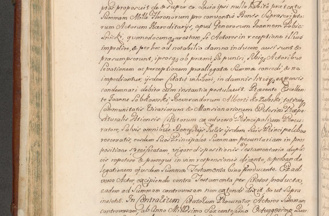 Zdjęcie nr 179 dla obiektu archiwalnego: Acta actorum episcopalium R. D. Casimiri a Łubna Łubiński, episcopi Cracoviensis, ducis Severiae ab anno 1714 ad annum 1719 conscripta. Volumen II