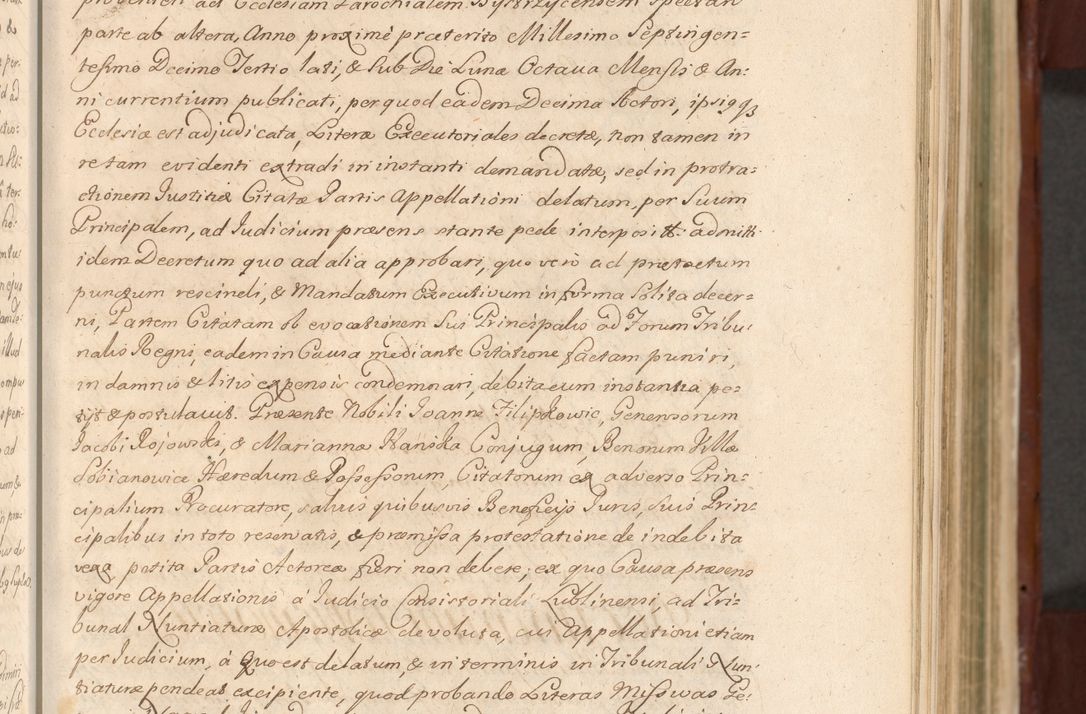 Zdjęcie nr 168 dla obiektu archiwalnego: Acta actorum episcopalium R. D. Casimiri a Łubna Łubiński, episcopi Cracoviensis, ducis Severiae ab anno 1714 ad annum 1719 conscripta. Volumen II