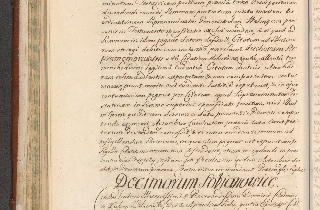 Zdjęcie nr 167 dla obiektu archiwalnego: Acta actorum episcopalium R. D. Casimiri a Łubna Łubiński, episcopi Cracoviensis, ducis Severiae ab anno 1714 ad annum 1719 conscripta. Volumen II