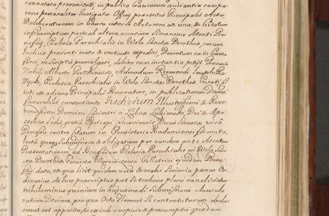 Zdjęcie nr 164 dla obiektu archiwalnego: Acta actorum episcopalium R. D. Casimiri a Łubna Łubiński, episcopi Cracoviensis, ducis Severiae ab anno 1714 ad annum 1719 conscripta. Volumen II