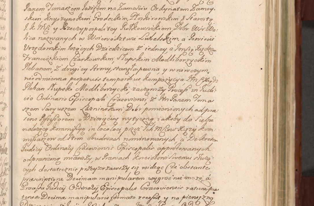 Zdjęcie nr 162 dla obiektu archiwalnego: Acta actorum episcopalium R. D. Casimiri a Łubna Łubiński, episcopi Cracoviensis, ducis Severiae ab anno 1714 ad annum 1719 conscripta. Volumen II