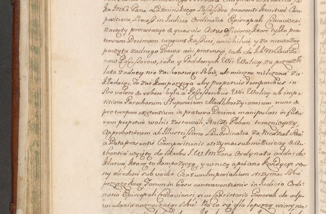 Zdjęcie nr 163 dla obiektu archiwalnego: Acta actorum episcopalium R. D. Casimiri a Łubna Łubiński, episcopi Cracoviensis, ducis Severiae ab anno 1714 ad annum 1719 conscripta. Volumen II
