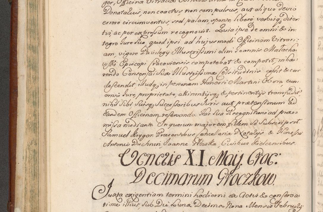 Zdjęcie nr 157 dla obiektu archiwalnego: Acta actorum episcopalium R. D. Casimiri a Łubna Łubiński, episcopi Cracoviensis, ducis Severiae ab anno 1714 ad annum 1719 conscripta. Volumen II