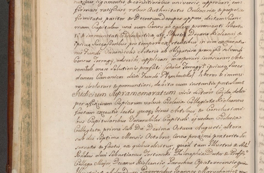 Zdjęcie nr 155 dla obiektu archiwalnego: Acta actorum episcopalium R. D. Casimiri a Łubna Łubiński, episcopi Cracoviensis, ducis Severiae ab anno 1714 ad annum 1719 conscripta. Volumen II