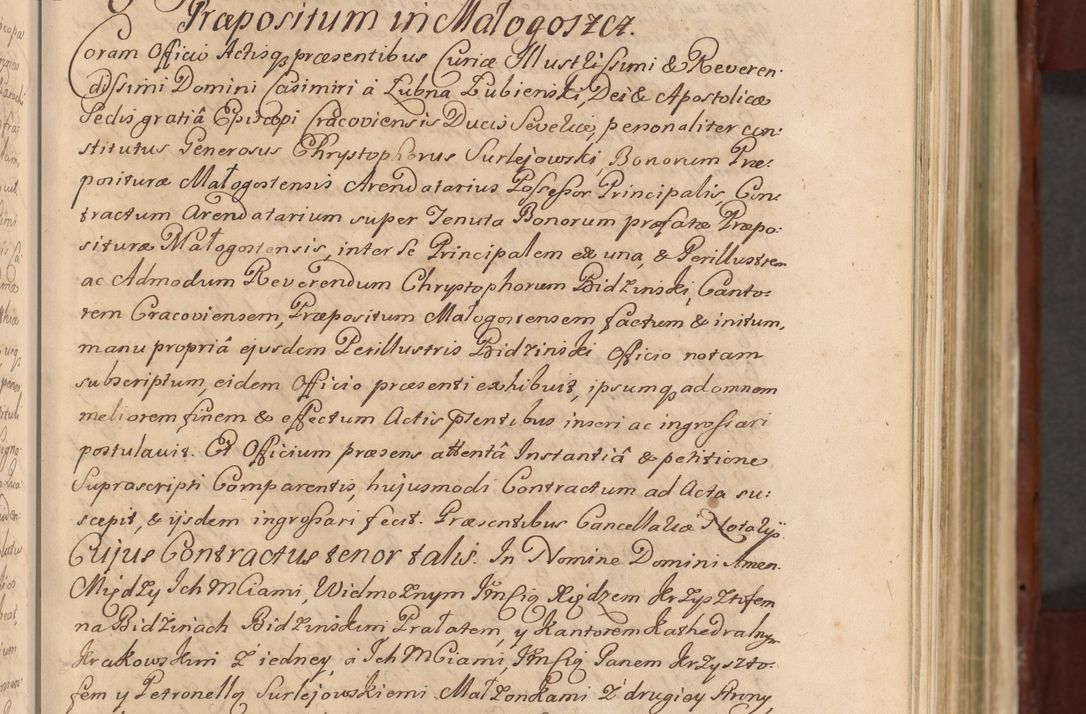 Zdjęcie nr 150 dla obiektu archiwalnego: Acta actorum episcopalium R. D. Casimiri a Łubna Łubiński, episcopi Cracoviensis, ducis Severiae ab anno 1714 ad annum 1719 conscripta. Volumen II