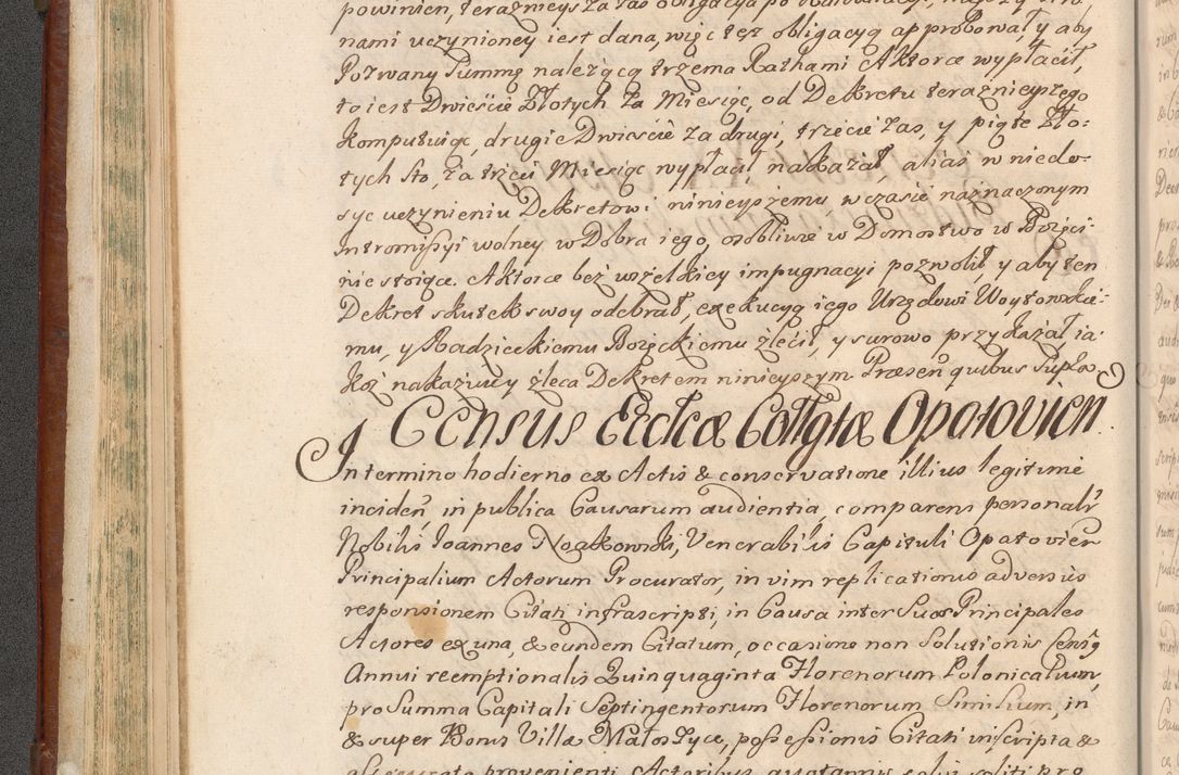 Zdjęcie nr 145 dla obiektu archiwalnego: Acta actorum episcopalium R. D. Casimiri a Łubna Łubiński, episcopi Cracoviensis, ducis Severiae ab anno 1714 ad annum 1719 conscripta. Volumen II