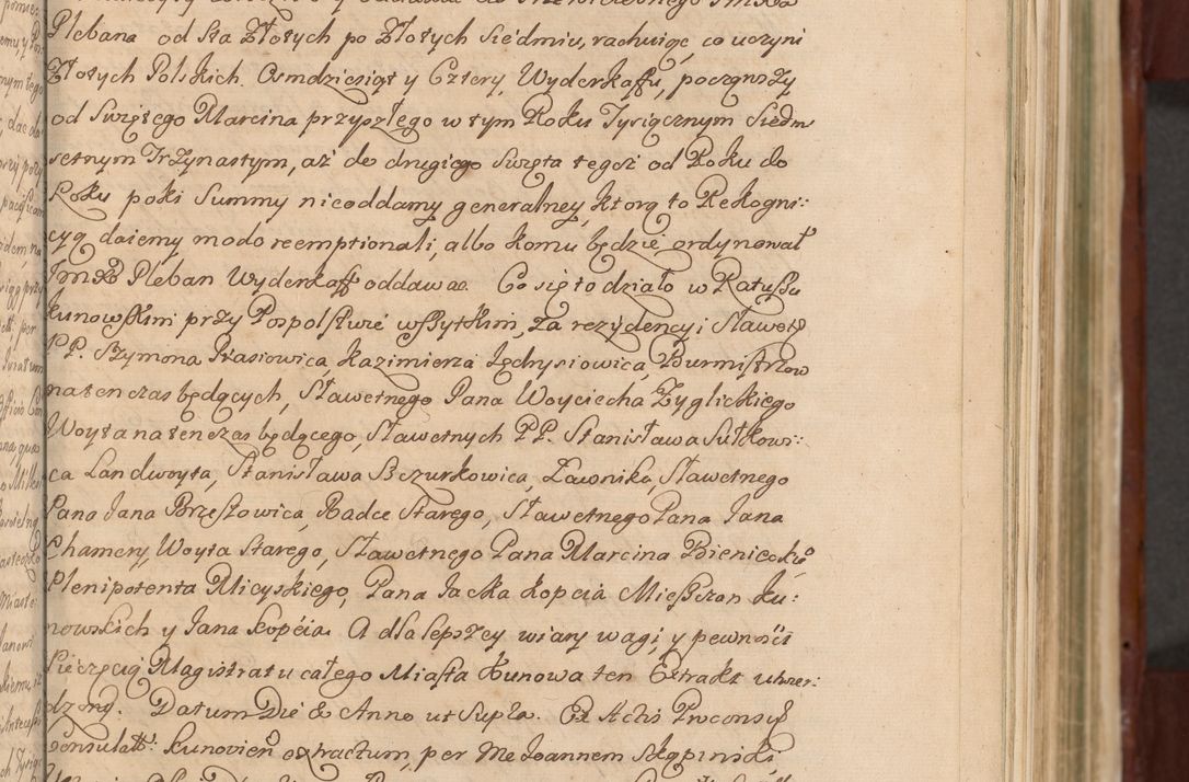 Zdjęcie nr 136 dla obiektu archiwalnego: Acta actorum episcopalium R. D. Casimiri a Łubna Łubiński, episcopi Cracoviensis, ducis Severiae ab anno 1714 ad annum 1719 conscripta. Volumen II