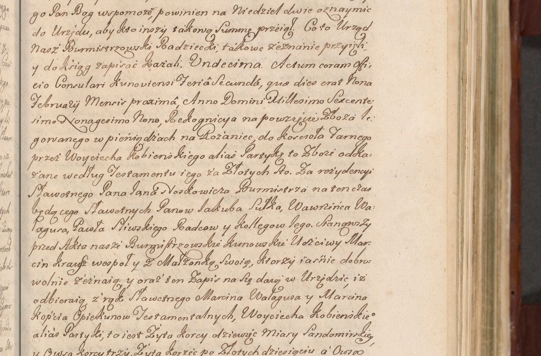 Zdjęcie nr 132 dla obiektu archiwalnego: Acta actorum episcopalium R. D. Casimiri a Łubna Łubiński, episcopi Cracoviensis, ducis Severiae ab anno 1714 ad annum 1719 conscripta. Volumen II