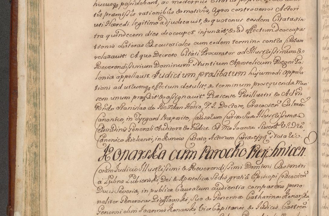 Zdjęcie nr 139 dla obiektu archiwalnego: Acta actorum episcopalium R. D. Casimiri a Łubna Łubiński, episcopi Cracoviensis, ducis Severiae ab anno 1714 ad annum 1719 conscripta. Volumen II