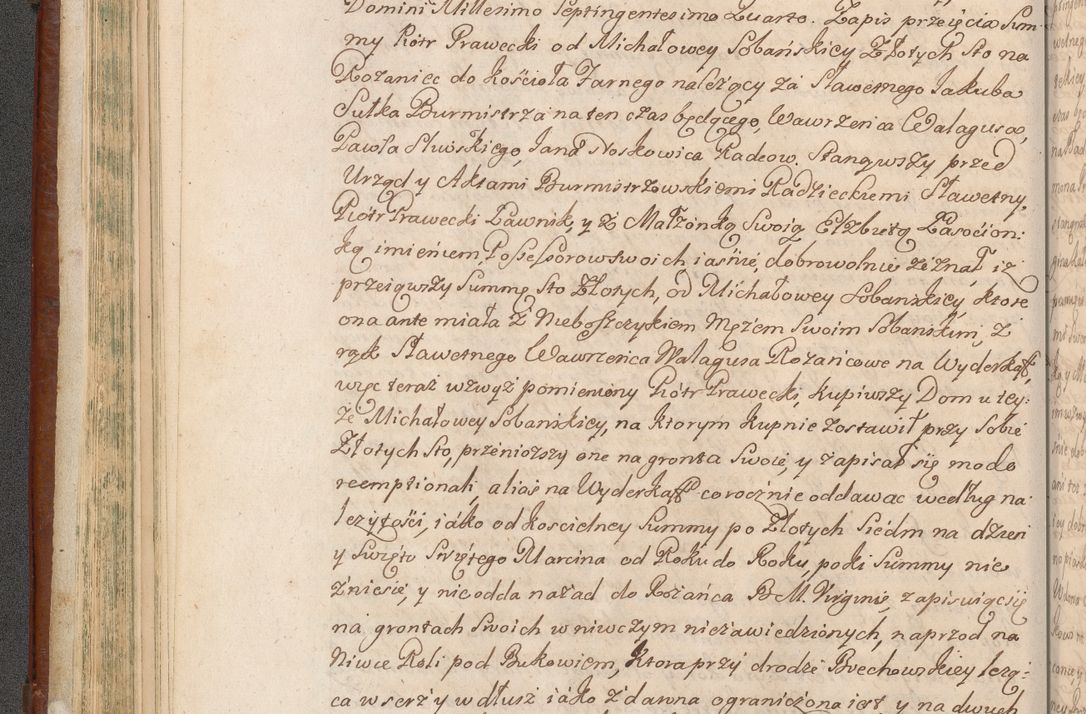 Zdjęcie nr 133 dla obiektu archiwalnego: Acta actorum episcopalium R. D. Casimiri a Łubna Łubiński, episcopi Cracoviensis, ducis Severiae ab anno 1714 ad annum 1719 conscripta. Volumen II