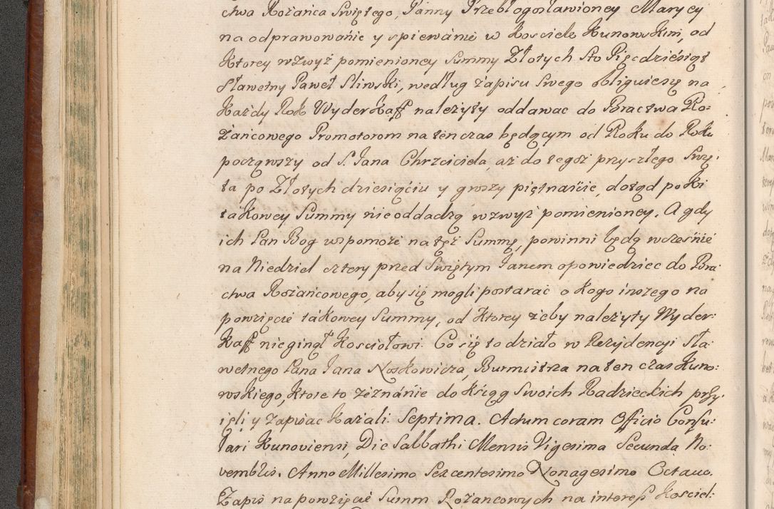 Zdjęcie nr 127 dla obiektu archiwalnego: Acta actorum episcopalium R. D. Casimiri a Łubna Łubiński, episcopi Cracoviensis, ducis Severiae ab anno 1714 ad annum 1719 conscripta. Volumen II
