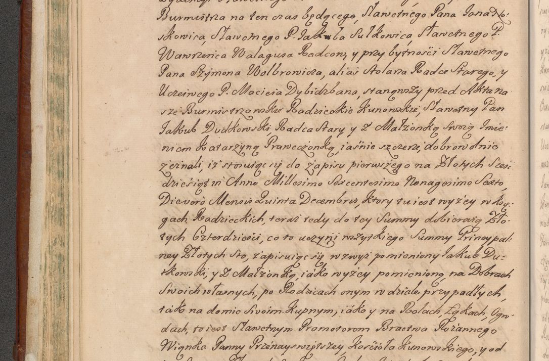 Zdjęcie nr 123 dla obiektu archiwalnego: Acta actorum episcopalium R. D. Casimiri a Łubna Łubiński, episcopi Cracoviensis, ducis Severiae ab anno 1714 ad annum 1719 conscripta. Volumen II