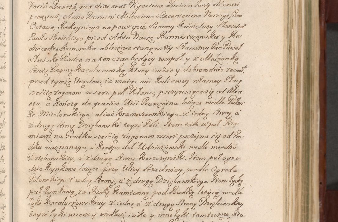 Zdjęcie nr 126 dla obiektu archiwalnego: Acta actorum episcopalium R. D. Casimiri a Łubna Łubiński, episcopi Cracoviensis, ducis Severiae ab anno 1714 ad annum 1719 conscripta. Volumen II