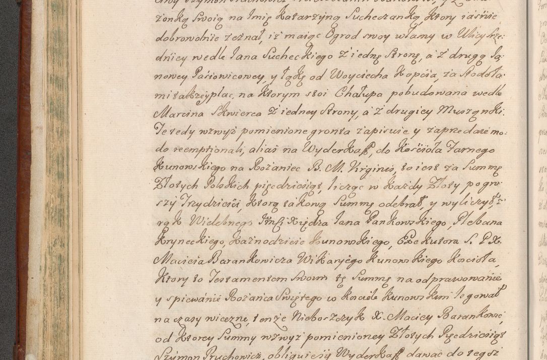 Zdjęcie nr 125 dla obiektu archiwalnego: Acta actorum episcopalium R. D. Casimiri a Łubna Łubiński, episcopi Cracoviensis, ducis Severiae ab anno 1714 ad annum 1719 conscripta. Volumen II