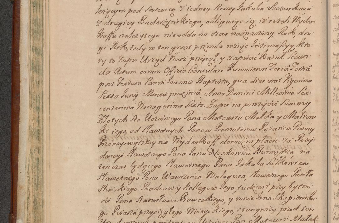 Zdjęcie nr 121 dla obiektu archiwalnego: Acta actorum episcopalium R. D. Casimiri a Łubna Łubiński, episcopi Cracoviensis, ducis Severiae ab anno 1714 ad annum 1719 conscripta. Volumen II