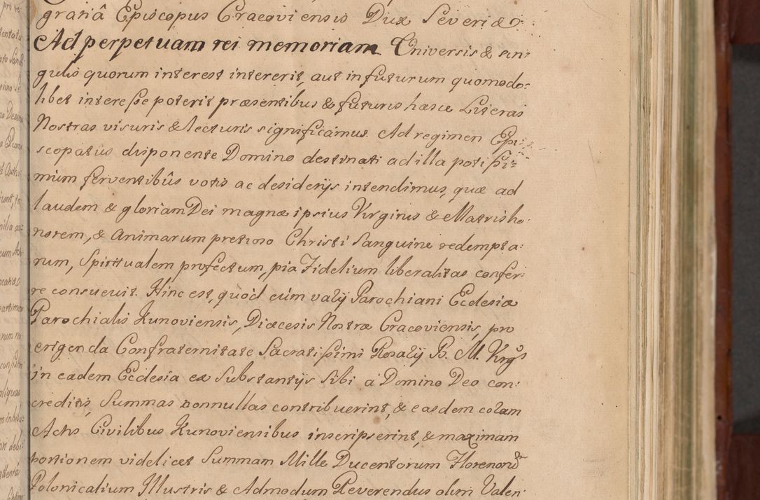 Zdjęcie nr 118 dla obiektu archiwalnego: Acta actorum episcopalium R. D. Casimiri a Łubna Łubiński, episcopi Cracoviensis, ducis Severiae ab anno 1714 ad annum 1719 conscripta. Volumen II