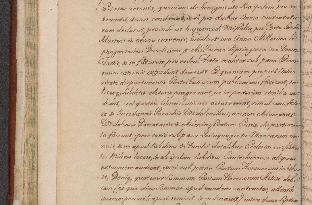 Zdjęcie nr 117 dla obiektu archiwalnego: Acta actorum episcopalium R. D. Casimiri a Łubna Łubiński, episcopi Cracoviensis, ducis Severiae ab anno 1714 ad annum 1719 conscripta. Volumen II