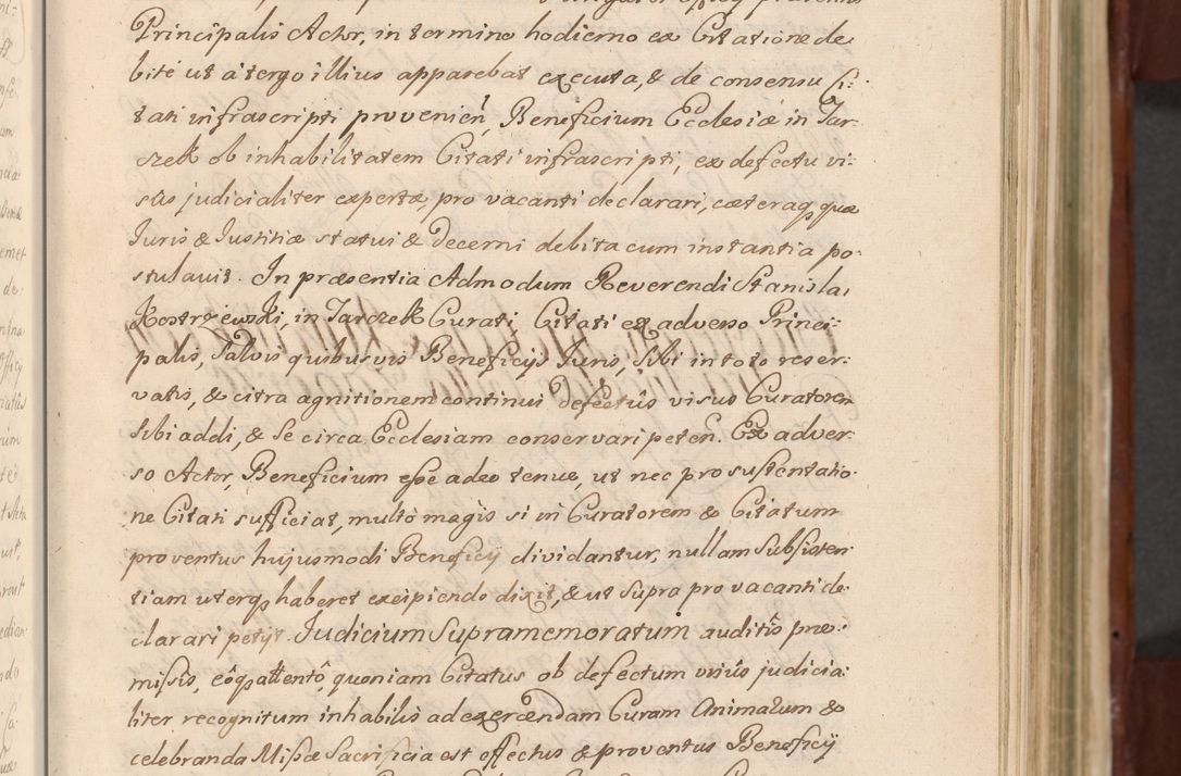 Zdjęcie nr 108 dla obiektu archiwalnego: Acta actorum episcopalium R. D. Casimiri a Łubna Łubiński, episcopi Cracoviensis, ducis Severiae ab anno 1714 ad annum 1719 conscripta. Volumen II