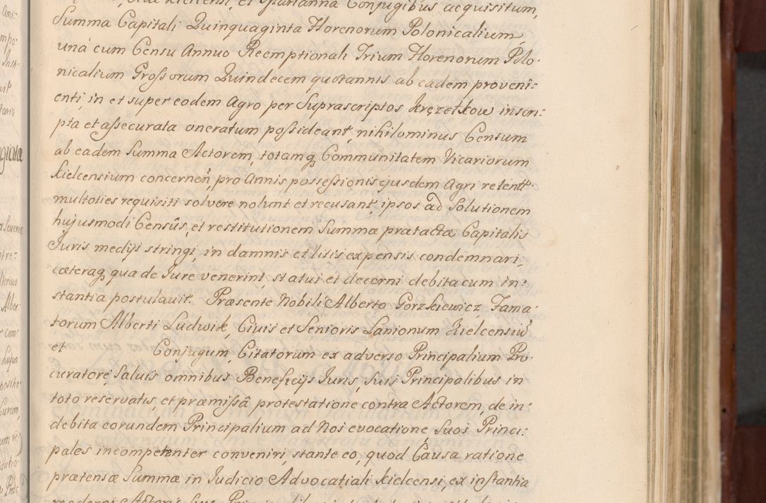 Zdjęcie nr 98 dla obiektu archiwalnego: Acta actorum episcopalium R. D. Casimiri a Łubna Łubiński, episcopi Cracoviensis, ducis Severiae ab anno 1714 ad annum 1719 conscripta. Volumen II