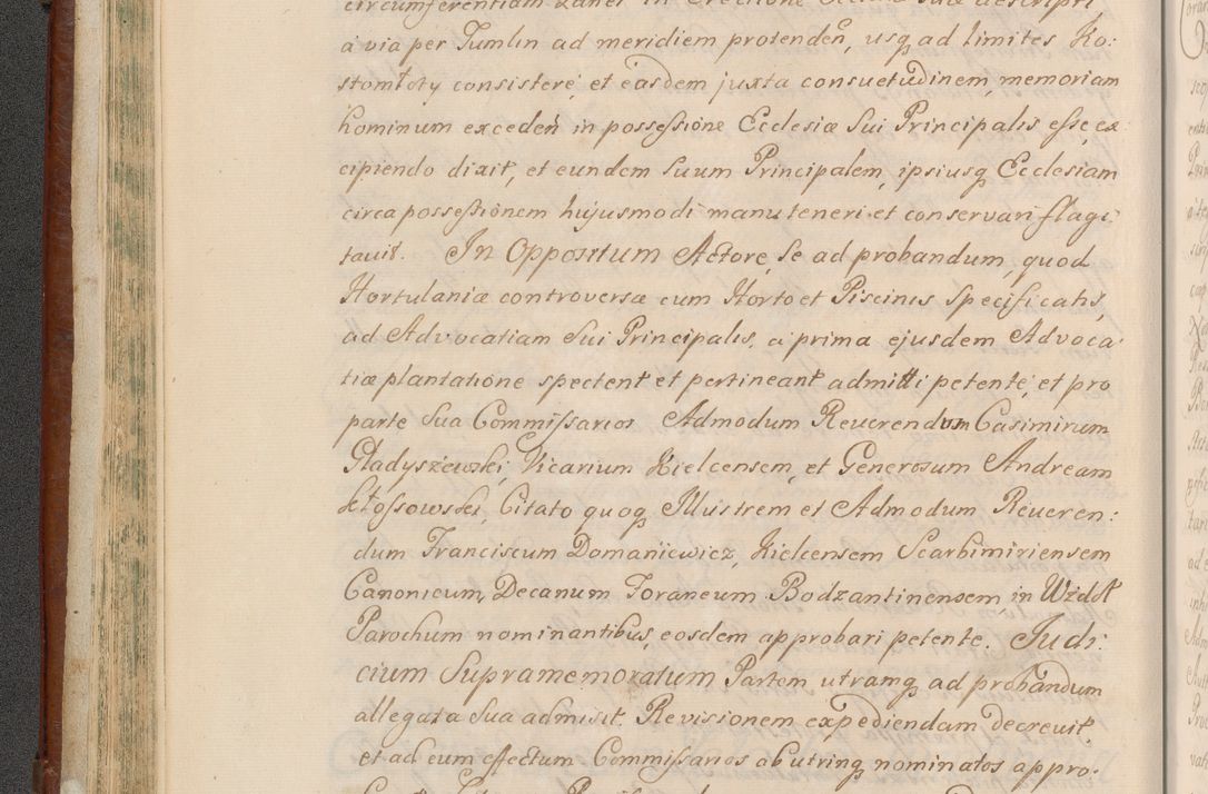 Zdjęcie nr 105 dla obiektu archiwalnego: Acta actorum episcopalium R. D. Casimiri a Łubna Łubiński, episcopi Cracoviensis, ducis Severiae ab anno 1714 ad annum 1719 conscripta. Volumen II