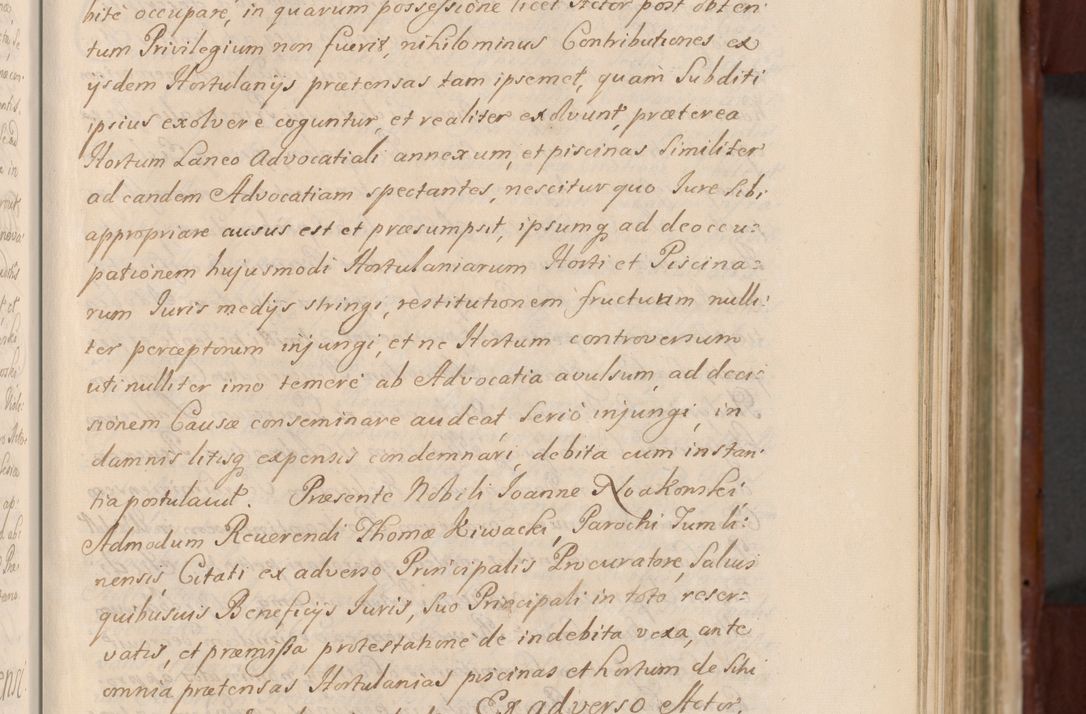 Zdjęcie nr 104 dla obiektu archiwalnego: Acta actorum episcopalium R. D. Casimiri a Łubna Łubiński, episcopi Cracoviensis, ducis Severiae ab anno 1714 ad annum 1719 conscripta. Volumen II
