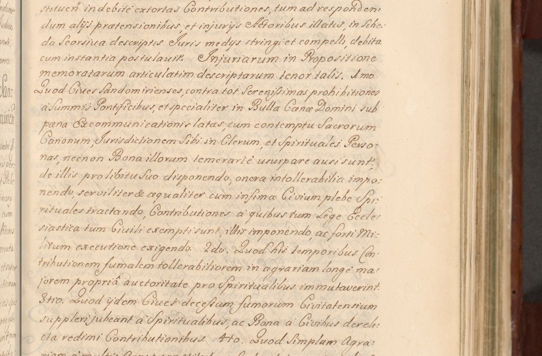 Zdjęcie nr 94 dla obiektu archiwalnego: Acta actorum episcopalium R. D. Casimiri a Łubna Łubiński, episcopi Cracoviensis, ducis Severiae ab anno 1714 ad annum 1719 conscripta. Volumen II