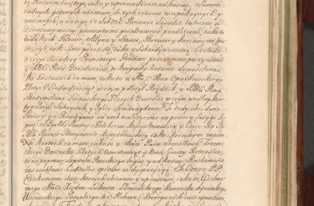 Zdjęcie nr 76 dla obiektu archiwalnego: Acta actorum episcopalium R. D. Casimiri a Łubna Łubiński, episcopi Cracoviensis, ducis Severiae ab anno 1714 ad annum 1719 conscripta. Volumen II