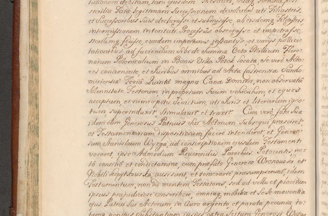 Zdjęcie nr 79 dla obiektu archiwalnego: Acta actorum episcopalium R. D. Casimiri a Łubna Łubiński, episcopi Cracoviensis, ducis Severiae ab anno 1714 ad annum 1719 conscripta. Volumen II